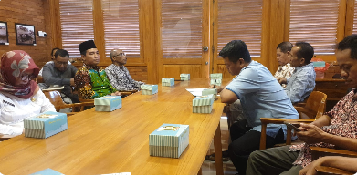 Rapat Koordinasi antara Dinas Kebudayaan DIY dengan Pemerintah Kalurahan Pleret